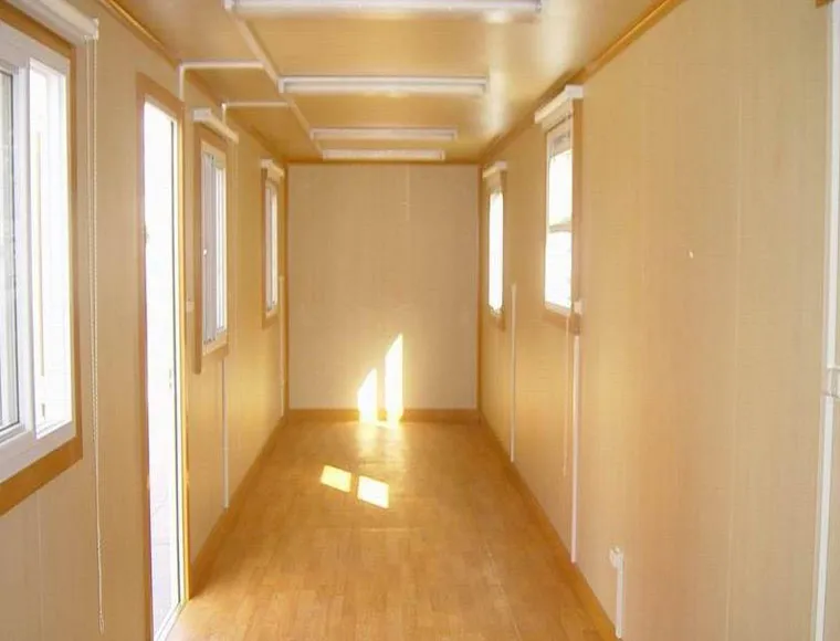 Flat Pack Luxury Office Prefab Storage Container Homes 2 Floors 2 Bedroom Mobile