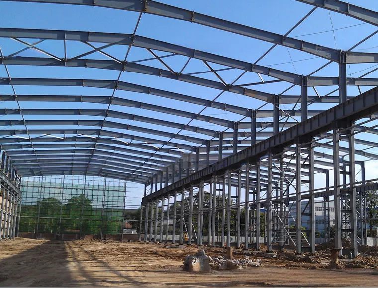 Q355B Structural Steel Frame for Industrial Warehouse Buildings