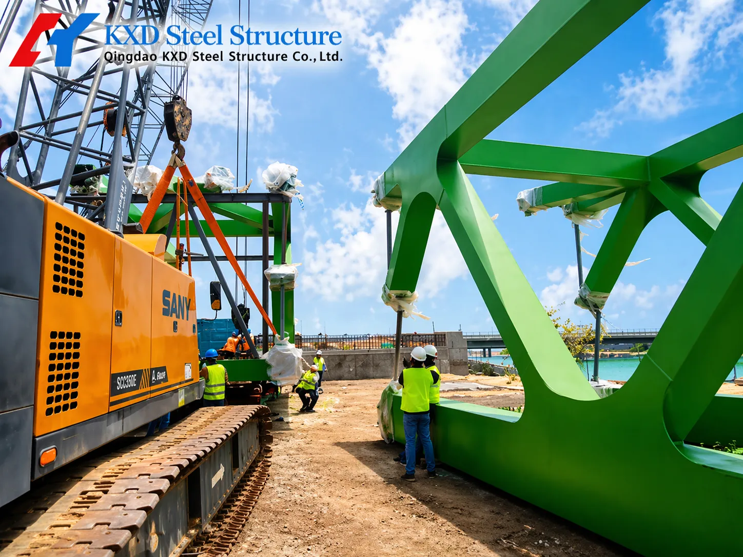 KXD STEEL’s Landmark Steel Bridge Successfully Delivered to Overseas Project Site