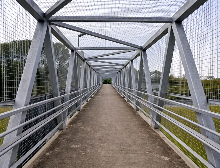 Heavy Duty Welded Steel Plate Girder Bridge