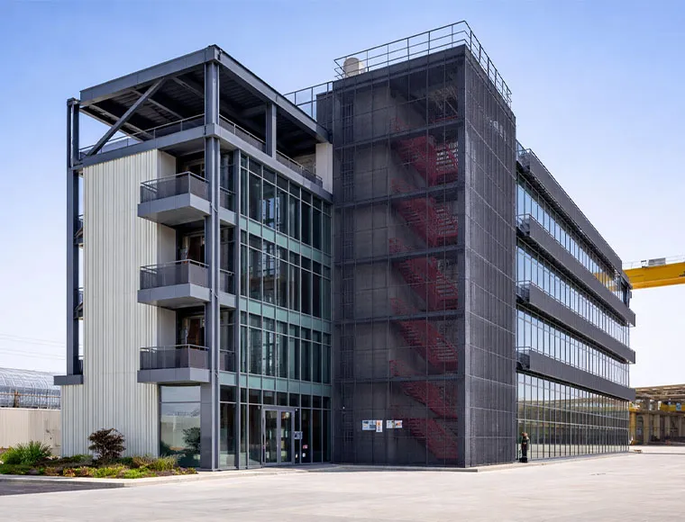 Multi-Storey Steel Structure Building for Shopping Centers and Supermarkets