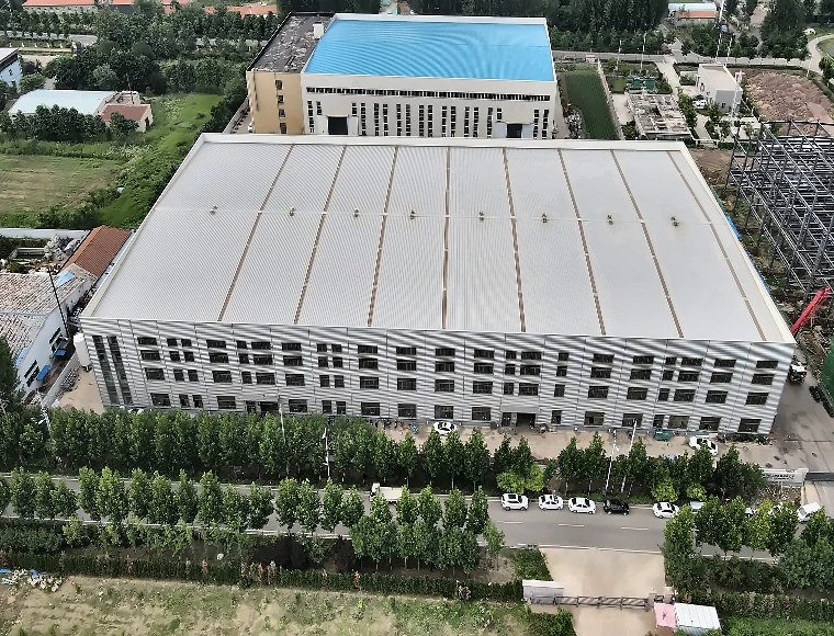 Open Wall Designed Clear Span High Rise Prefabricated Steel Hall Warehouse Shed