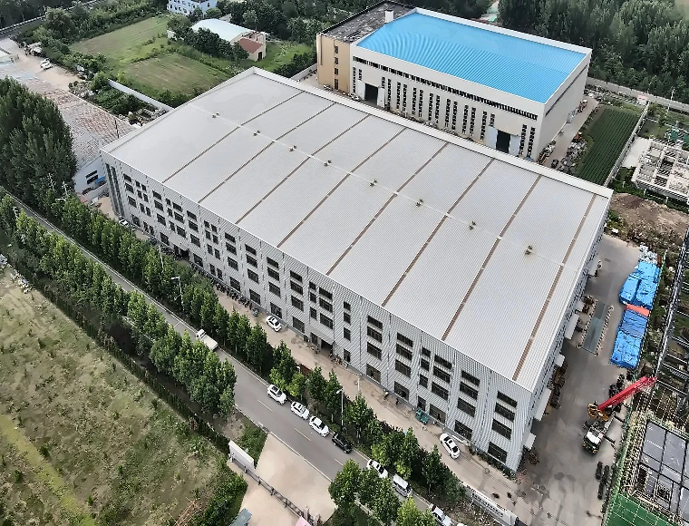Open Wall Designed Clear Span High Rise Prefabricated Steel Hall Warehouse Shed
