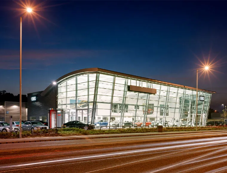 Metal Shed Logistics Warehouse Storage