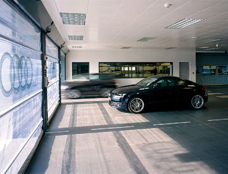 Metal Shed Logistics Warehouse Storage
