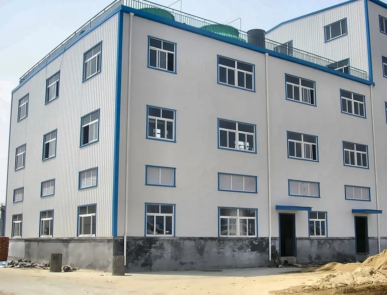 Large Overhang Canopy Steel Structure Warehouse