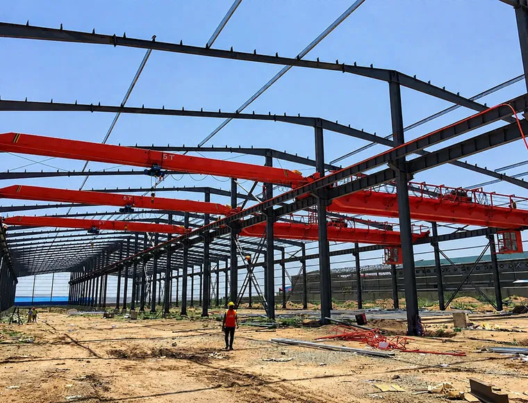 PEB Light Steel Building Construction