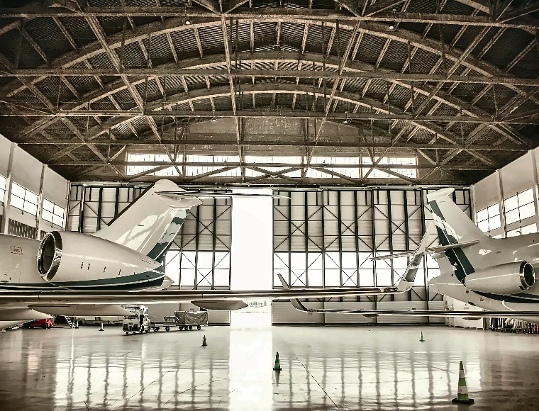 Pre Fabricated Steel Structure Hangar