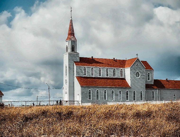 Popular Gable Frame Church Modern Metal Structure Steel Building