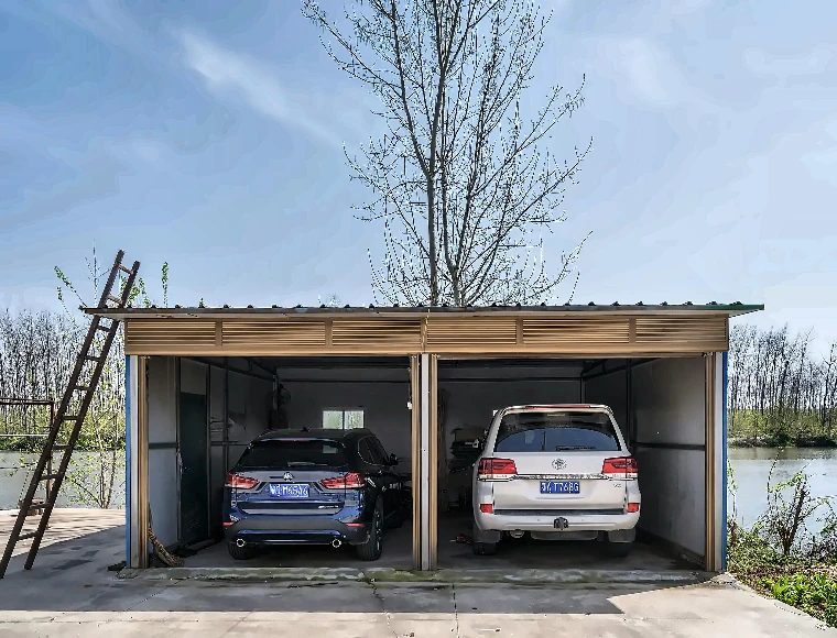 Industrial Prefab Steel Structure Building Shed Portable Metal Portable Garage