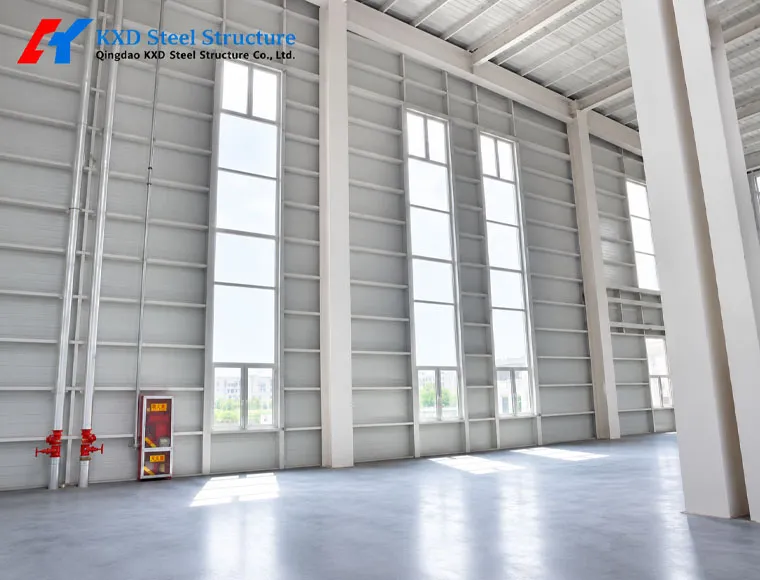 Prefab Space Frame Construction Structure Industrial Metal Building Storage Units
