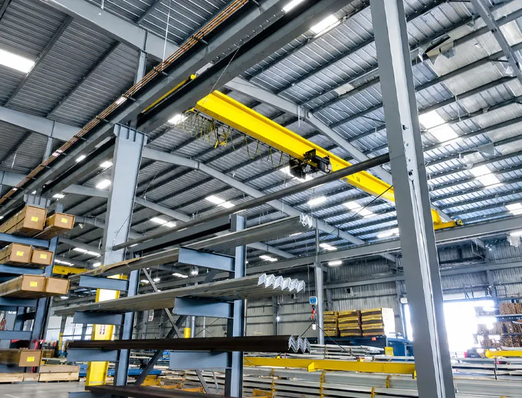 High Strength Prefab Industrial Steel Building Hangar Bridge Warehouse Construction