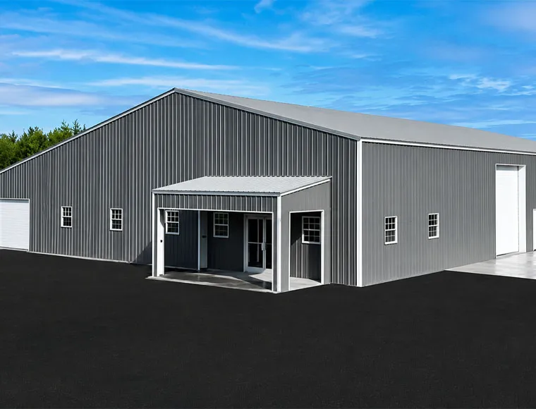 Prefabricated Steel Building Construction Steel Structure Prefab Office Building