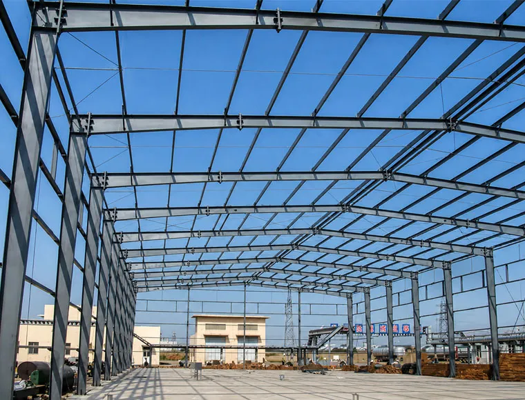 Prefab Space Frame Construction Structure Industrial Metal Building Storage Units
