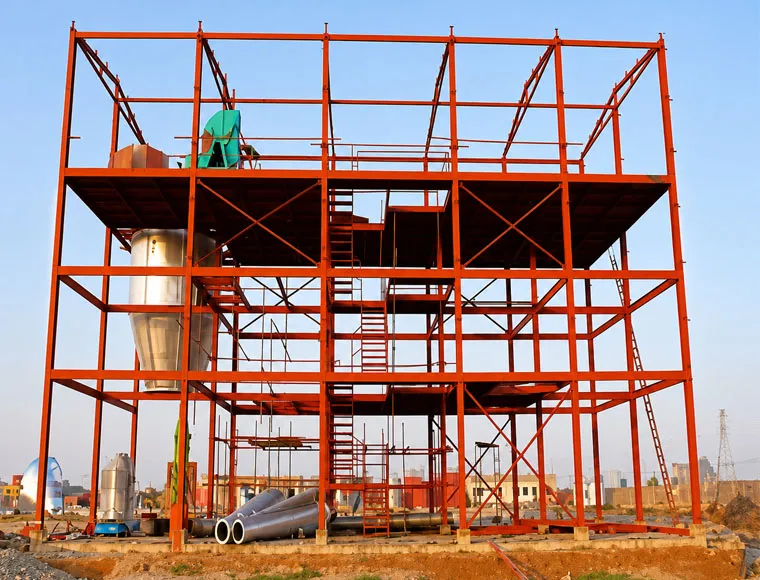 High Strength Corrosion Resistant Galvanized Steel Building Factory with Customizable Design