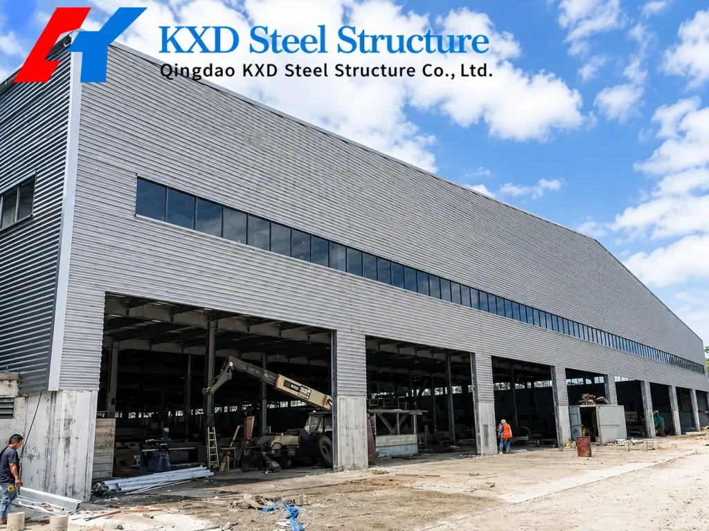 Large Span Prefabricated Warehouse In Panama