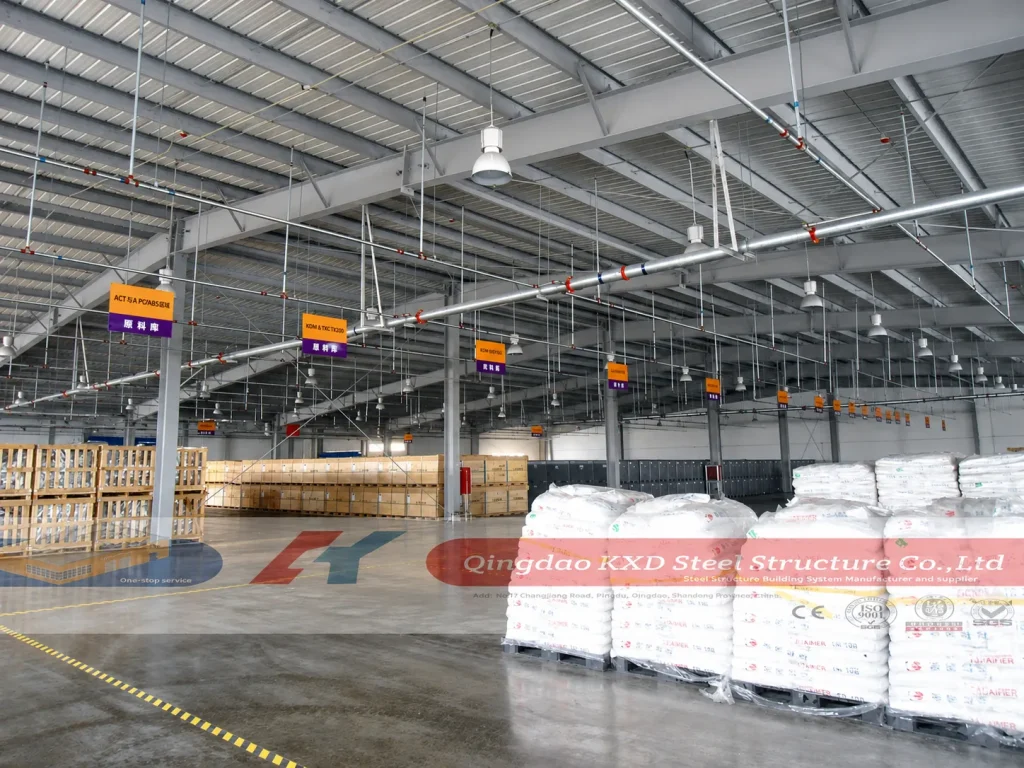 Large Rubber Tire Processing Factory Workshop