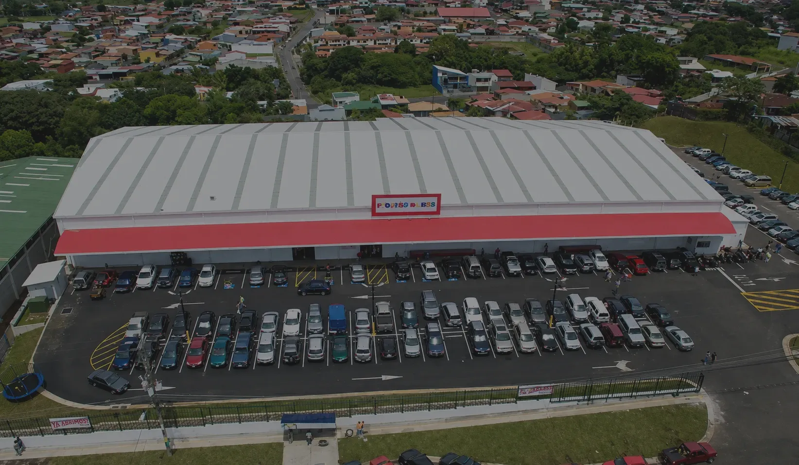 Steel Structure Building For Supermarket In Costa Rica