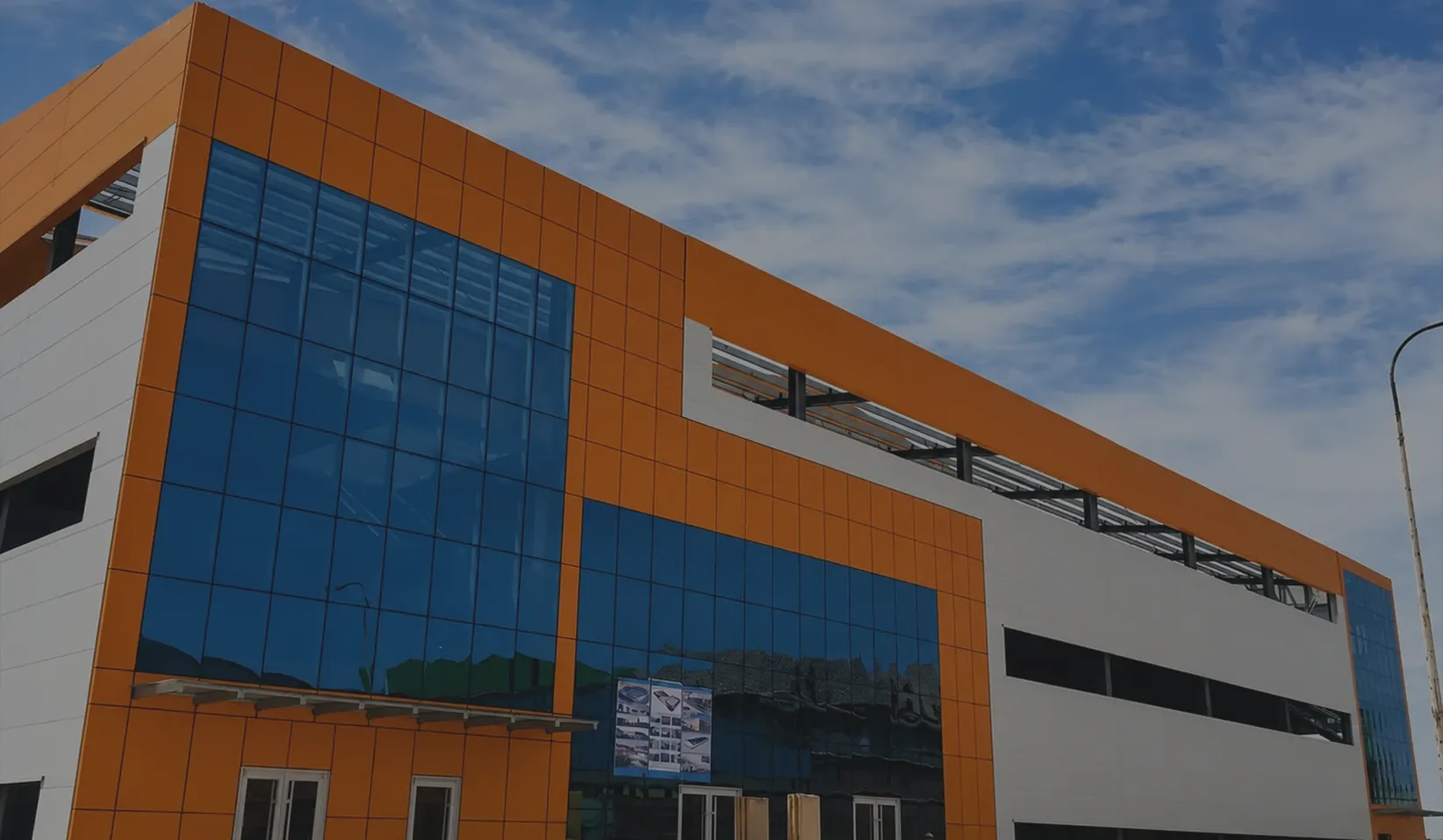 Steel Structure Warehouse For Algeria Television Factory
