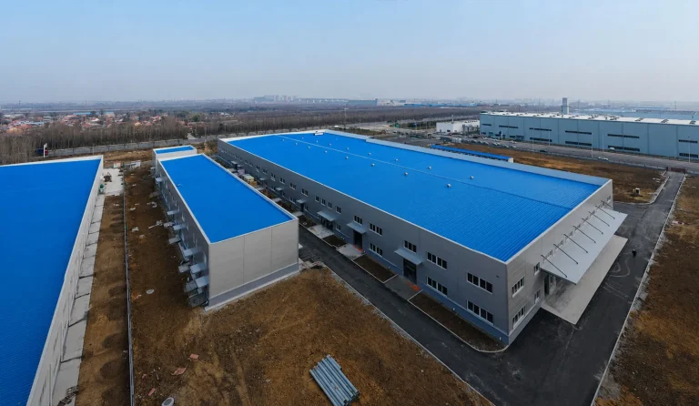 Large Home Textile Steel Structure Factory Building