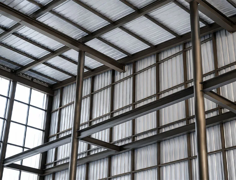 Custom Prefabricated Steel Warehouse for Clear-Span Storage