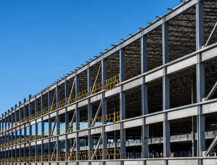 Multi-Story Steel Warehouse Maximize Vertical Industrial Storage