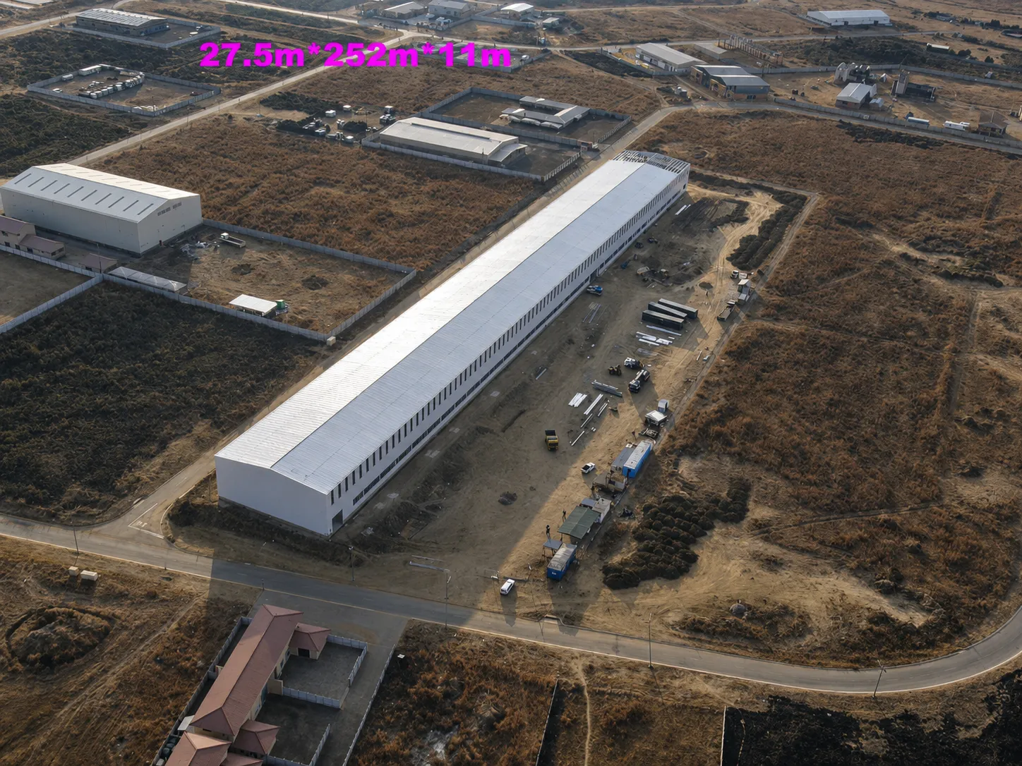 KXD Steel Completes Large Steel Structure Logistics Center Project in South Africa