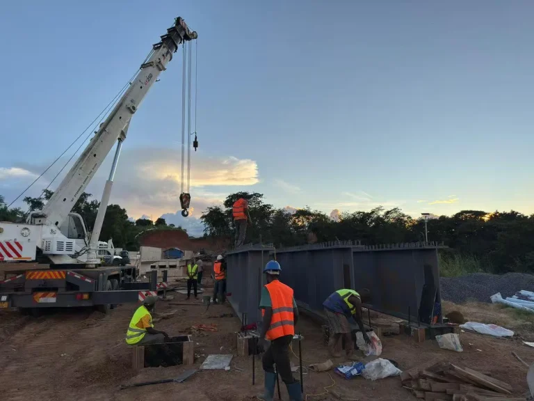 H-Beam Steel Bridge Export to Tanzania