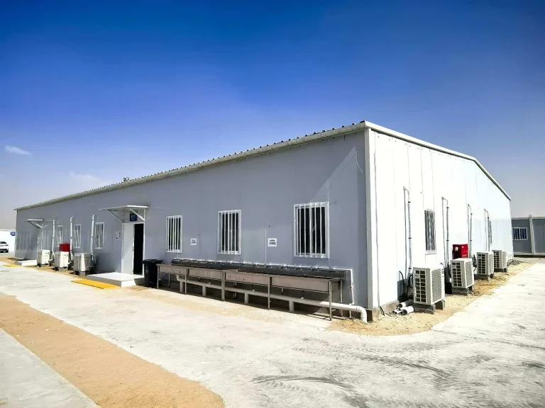High-Standard Modular Camp Project Completed Successfully in Saudi Arabia