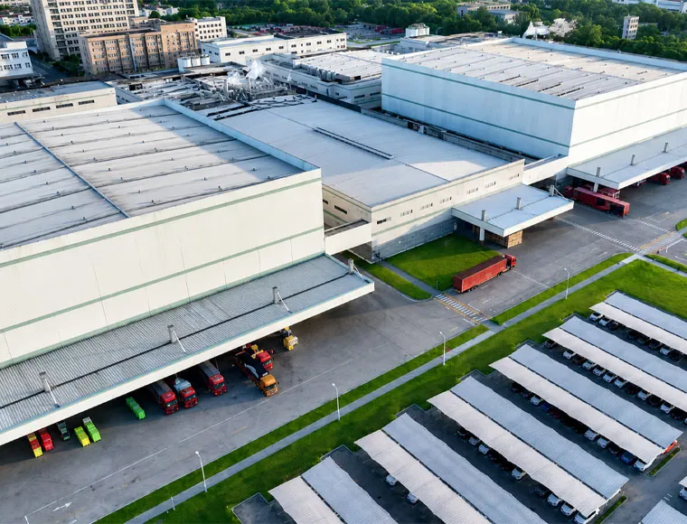 Pre-Engineered Industrial Steel Warehouse for Logistics & Manufacturing