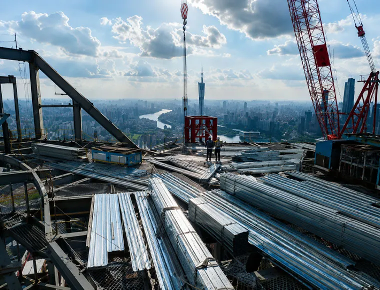 Multi-Storey Commercial Steel Building for Offices, Retail & Hotels