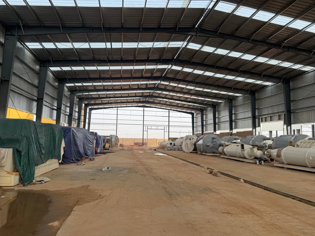 KXD Steel Structure Workshop Project in Sudan Enters Final Installation Phase