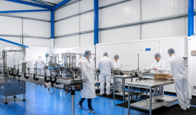 Food Processing Steel Workshops & Hygienic Cleanroom Buildings