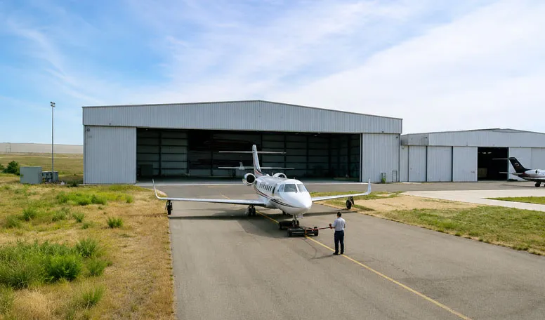 Helicopter Hangars & Helipad Support Steel Buildings