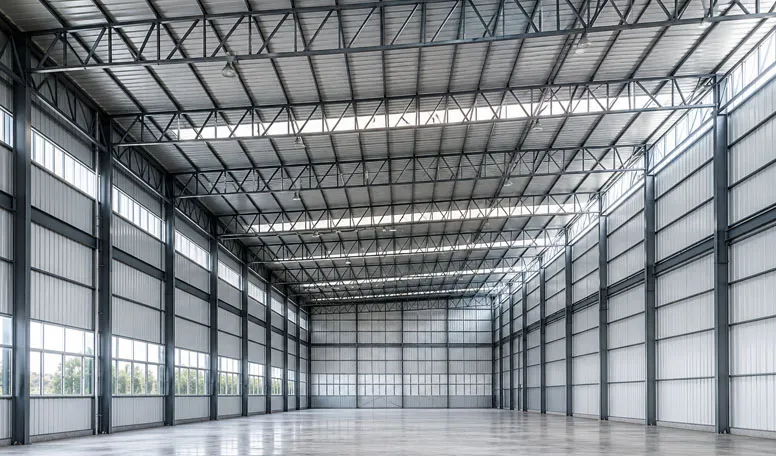 Heavy Industrial Steel Shed Construction for Logistics Warehouses