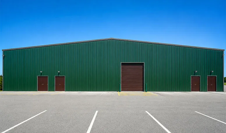 Heavy Industrial Steel Shed Construction for Logistics Warehouses