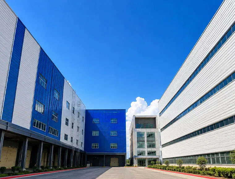 Architectural PEB Commercial Building with Custom Façade Systems product image