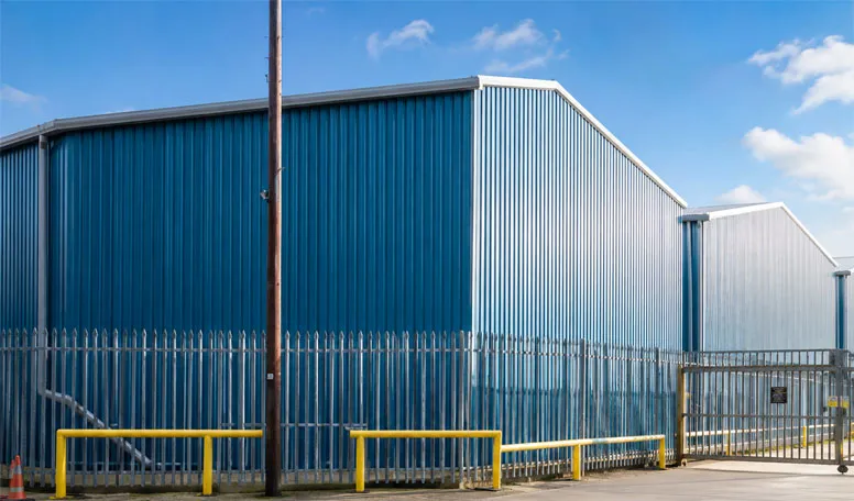 Heavy Industrial Steel Shed Construction for Logistics Warehouses