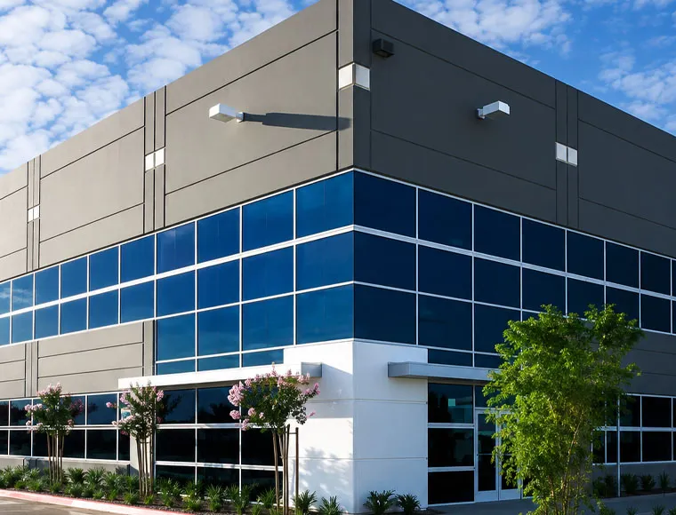 Architectural PEB Commercial Building with Custom Façade Systems product image