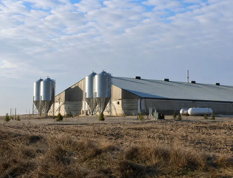 PEB Agricultural Storage Building for Grain, Hay & Farm Equipment